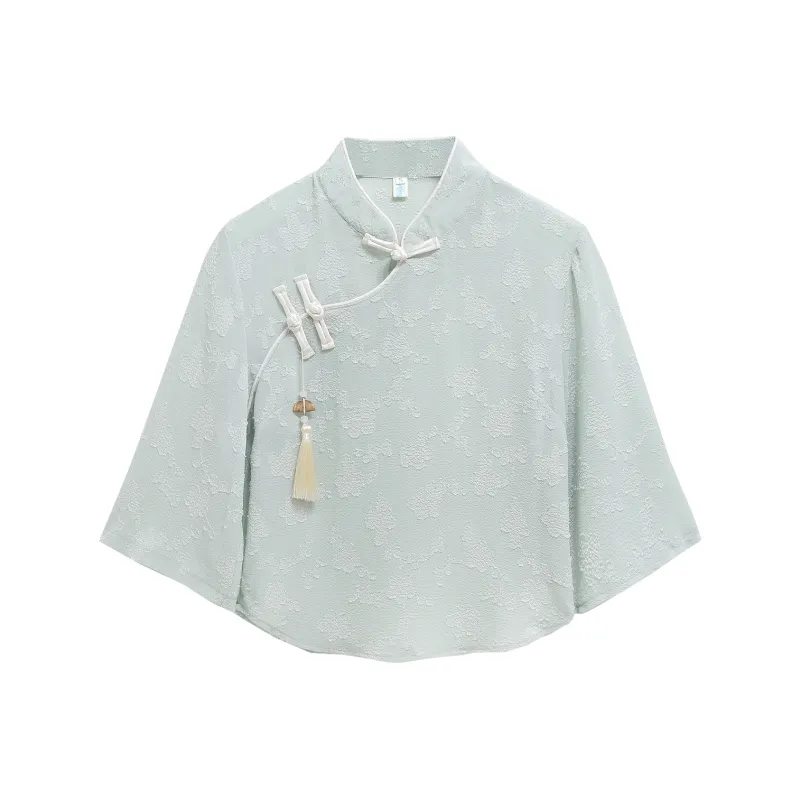 OZVO Shirts Women's Light Green-0