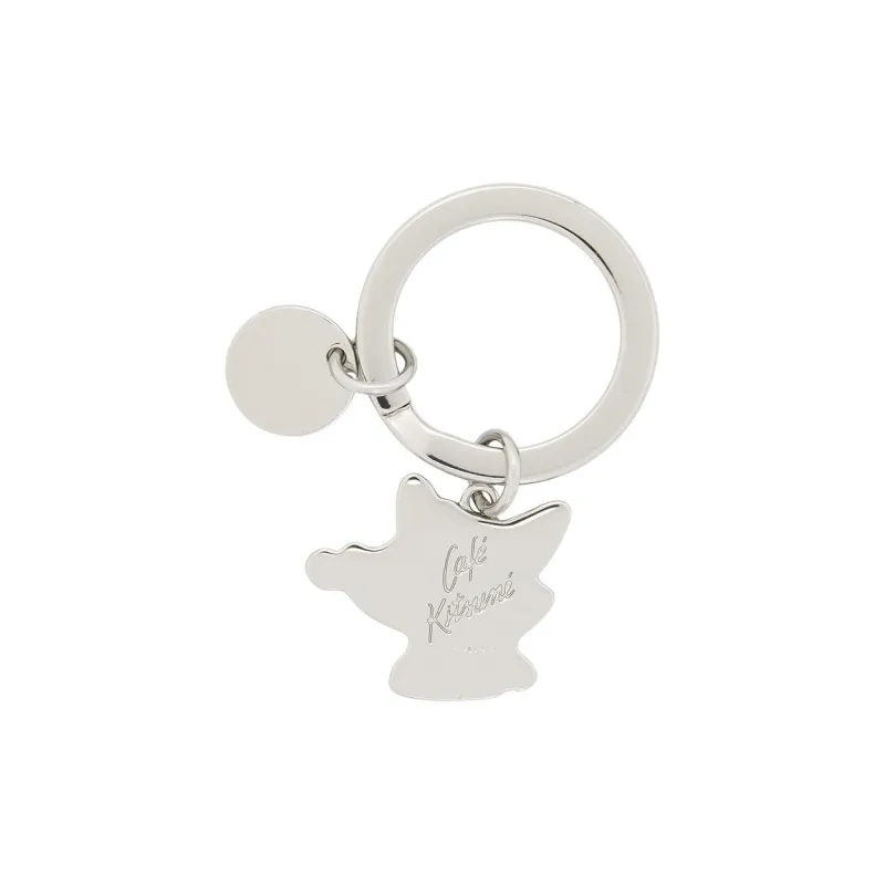 Maison Kitsune Metal Keychains Women's Silver-1