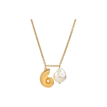 Kenneth Jay Lane Seashell Necklace