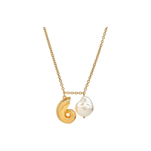 Kenneth Jay Lane Seashell Necklace