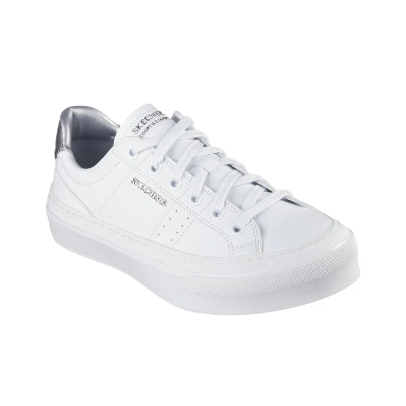 Skechers Selene Sophisticated Style Low Top Skateboard Shoes Women's White-3