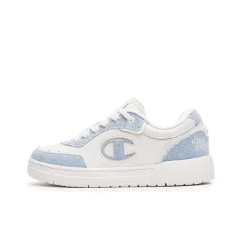 Champion Balance Low Top Skateboard Shoes Unisex Milk White/Moonstone Blue