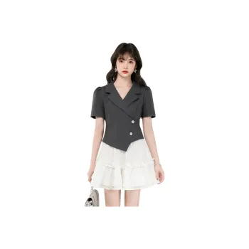 ERIRI Two Piece Skirt Sets Women's