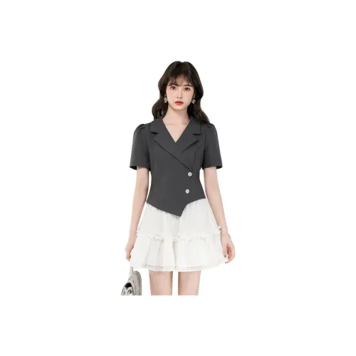 ERIRI Two Piece Skirt Sets Women's