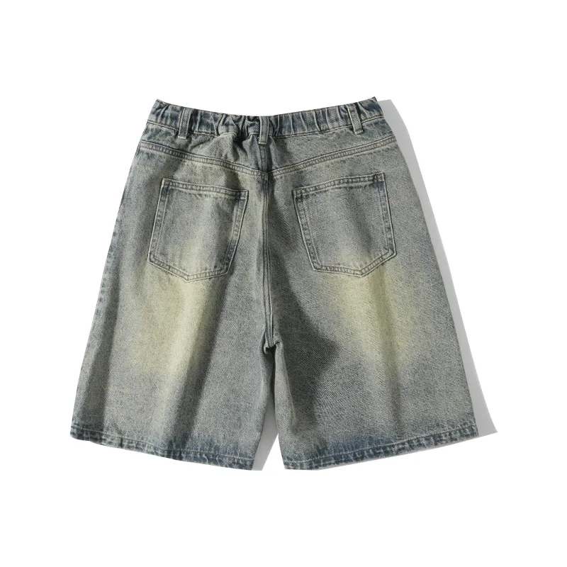 BRYAN JIMENEZ Denim Shorts Unisex-8