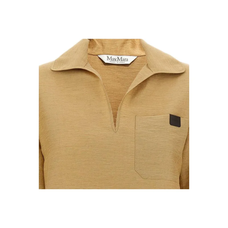 MaxMara Polo Shirt Women's Gold-2