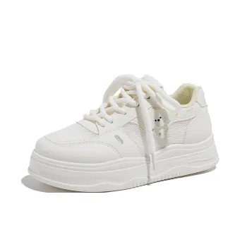 Babaya Breathable Height Increase Low Top Skateboard Shoes Women's