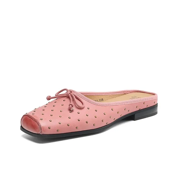 Mo Lin Slip Resistant Closed Toe Slippers Women's-10