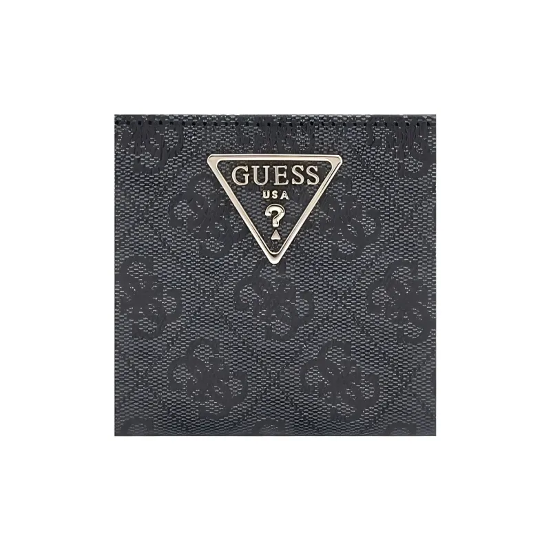 GUESS Artificial Leather Wallet Women's Black-3