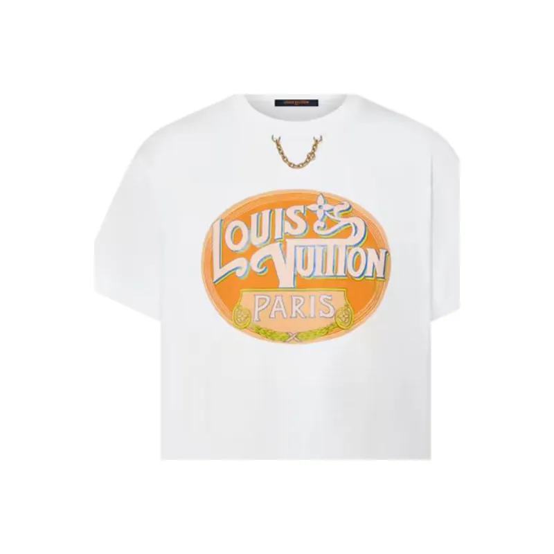 LOUIS VUITTON T Shirt Men's White-1