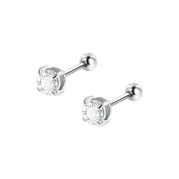 Daisy Dream Titanium Steel Stud Earrings Unisex