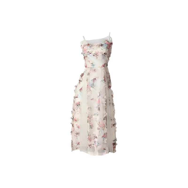 GUOZHEN Slip Dresses Women's Multicolor-0