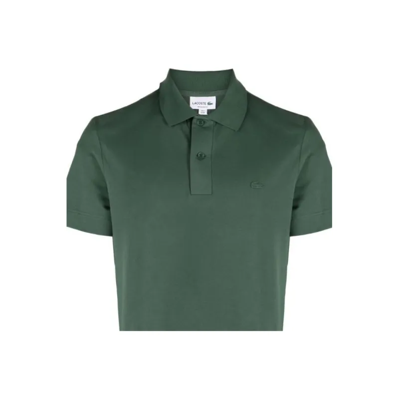 LACOSTE Polo Shirts Men Dark Green-2