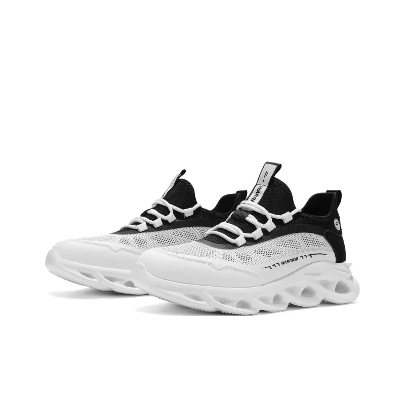 WARRIOR Casual Shoes Men Low Top White/Black/Beige/Coffee/Orange/Black-3