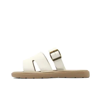 AGSDON Slide Slippers Women's Beige/Yellow