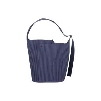 ISSEY MIYAKE Polyester Shoulder Bag, Crossbody Bag Men's Blue