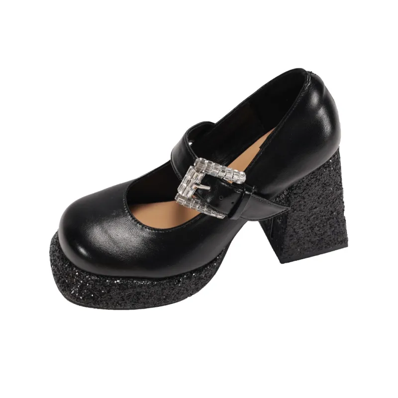 Zomila Chunky Heel High Heels Women's-0