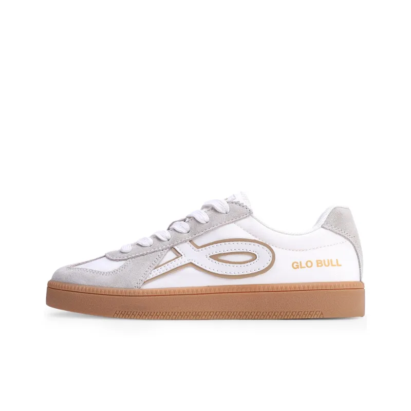 GLO BULL Slip Resistant, Abrasion Resistant, Breathable Low Top Skateboard Shoes Unisex Beige-0