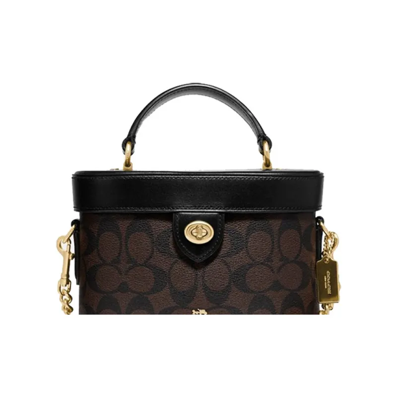 COACH Kay 20 Crossbody Bag Small Brown/Black-2