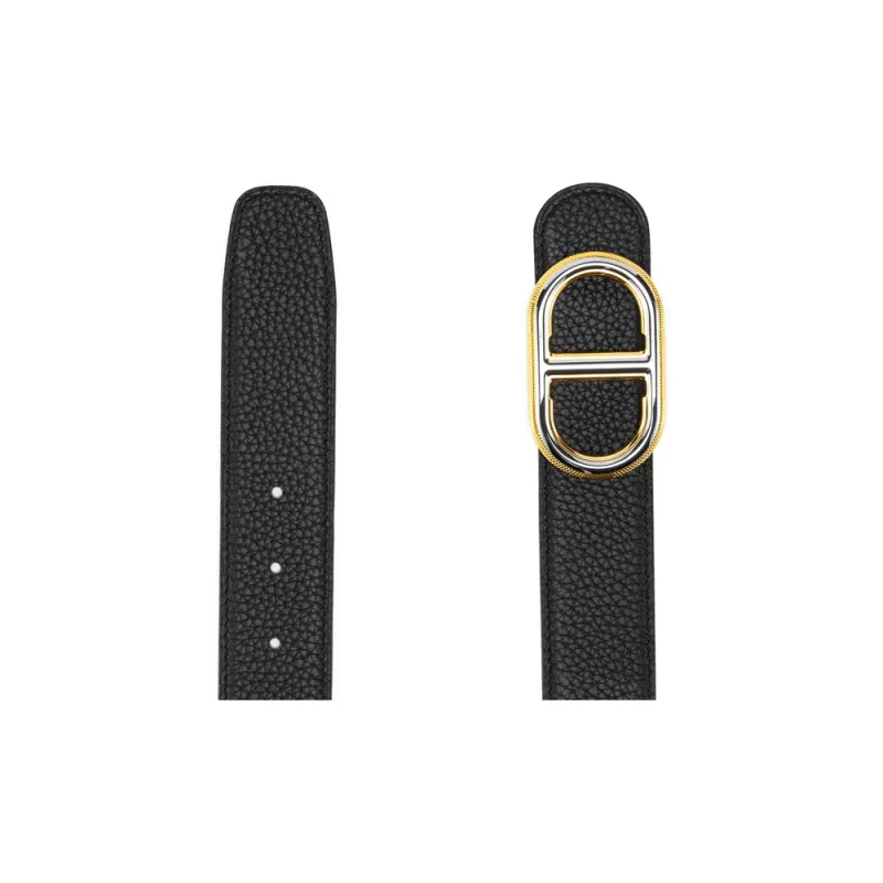 Chrisdien Deny Cow Leather Belts Men's 3.5CM-2