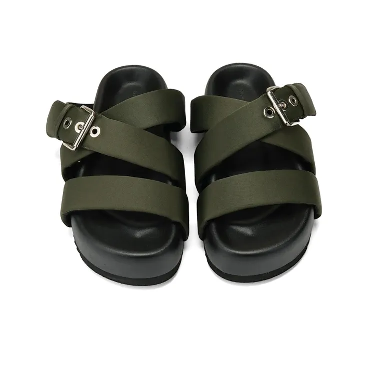 SGIRL TWTW PU Polyurethane Slip Resistant Abrasion Resistant Slide Slippers Women's Jasper-1