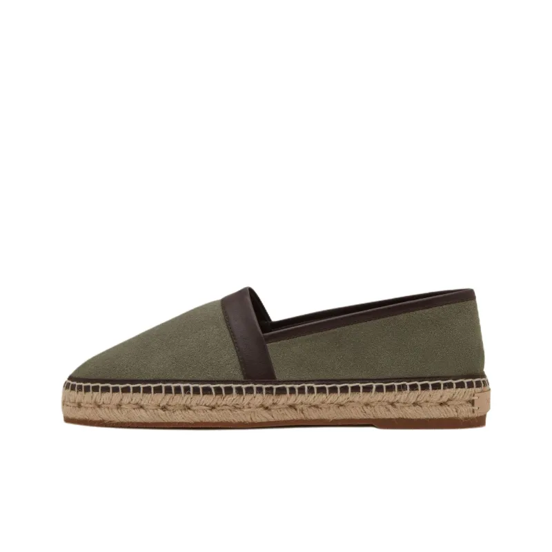 MANOLO BLAHNIK Nerano Espadrilles Men's Dark Green-0