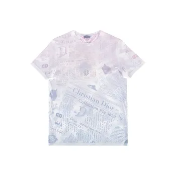 DIOR Newspaper T Shirt