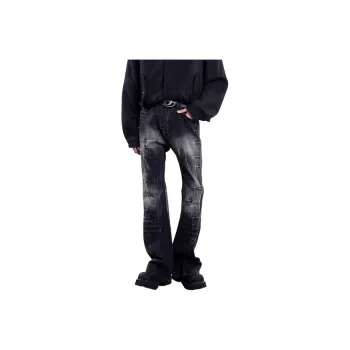 CORNILOT Jeans Unisex Black Gray Color