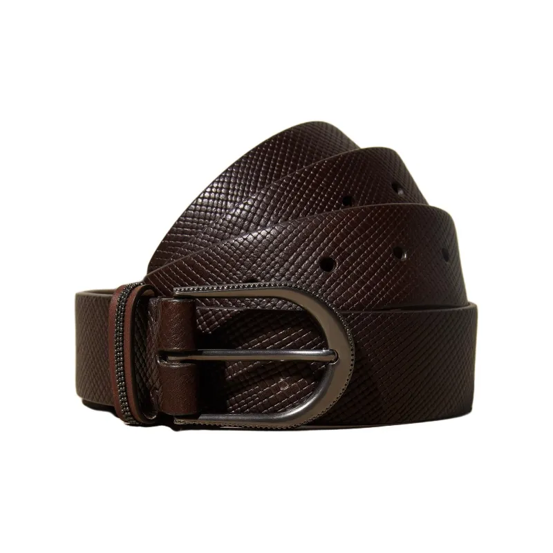 Brunello Cucinelli Genuine Leather Belts Women's Brown -1