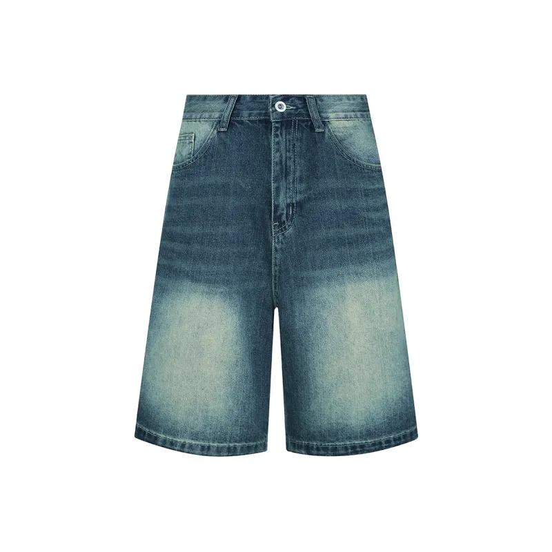 COOLALPACA Denim Shorts Unisex-5