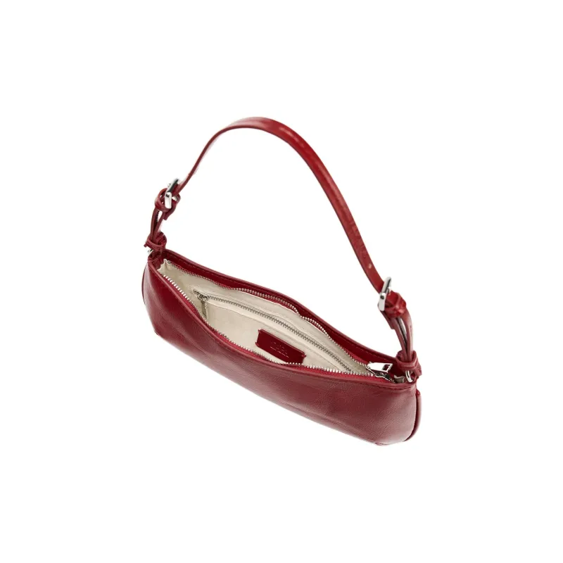 ZARA PU Shoulder Bag, Handbag, Shoulder Bag Trumpets Women's Red-2