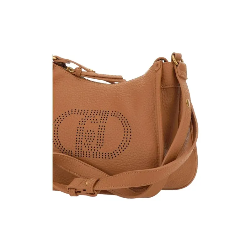 LIU·JO UOMO Polyurethane Shoulder Bag Women's Carmen Brown-3