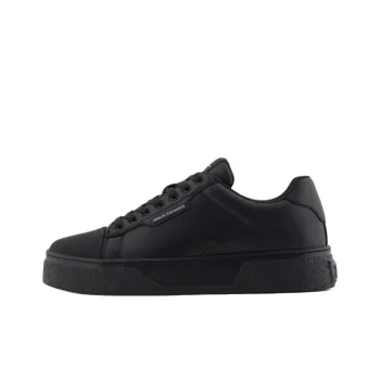 ARMANI EXCHANGEAE Low Top Skateboard Shoes Men's Black
