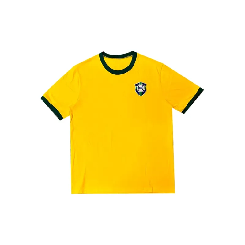 Three For Brazil National Team Jersey Exquisite Mounting, Outer Frame Approx. 65x85cm-2