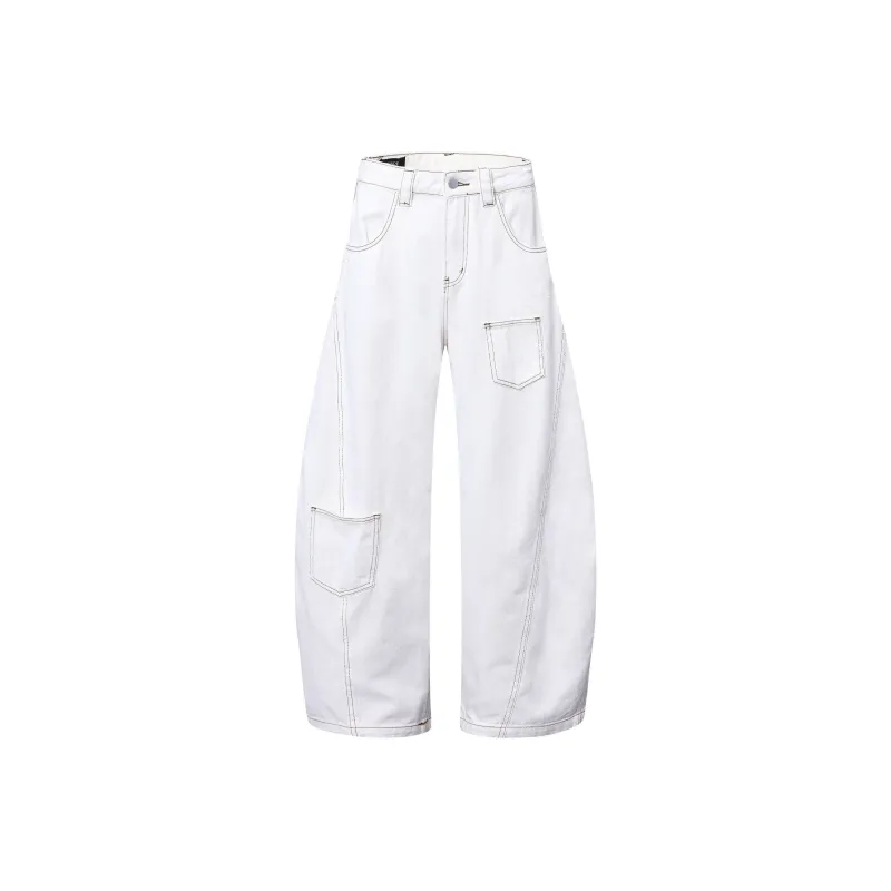 WELTER EXPERIMENT Jeans Unisex White-0