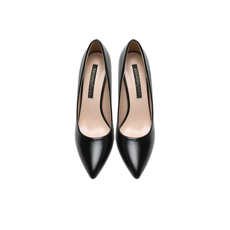 Lan Miao Slim Heel High Heels 12CM Women's-7