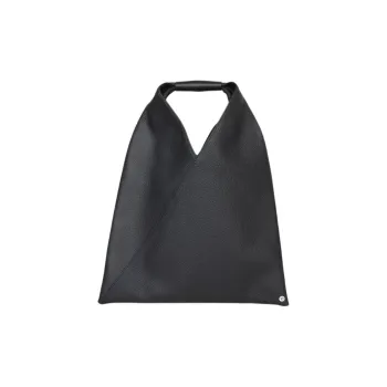 MM6 Maison Margiela Sewing Thread Design Handbag Women's Black