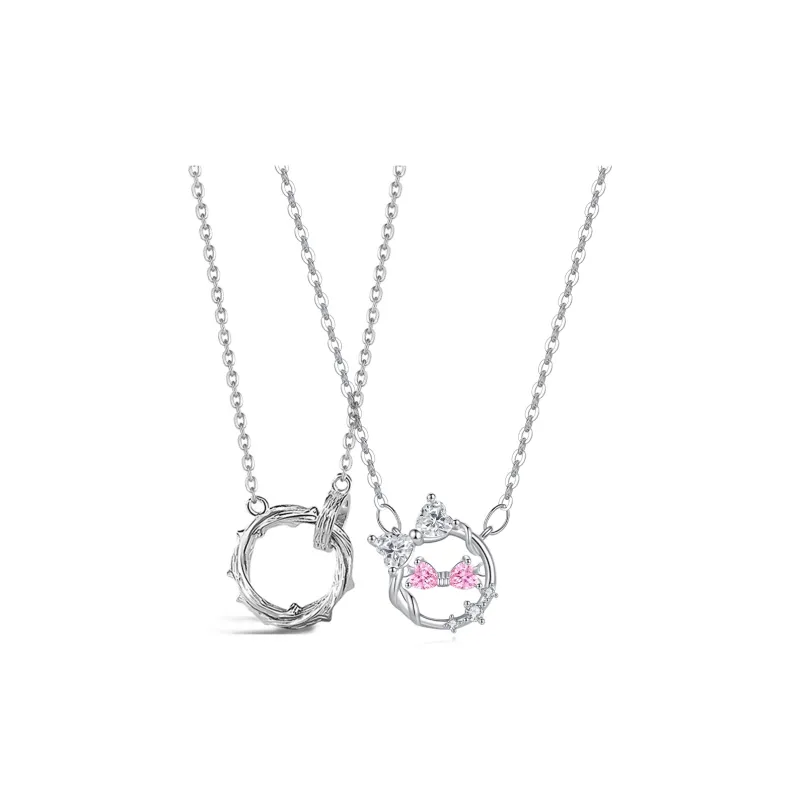 GUDS GAVE Colored Glaze Jade Necklaces Unisex-3