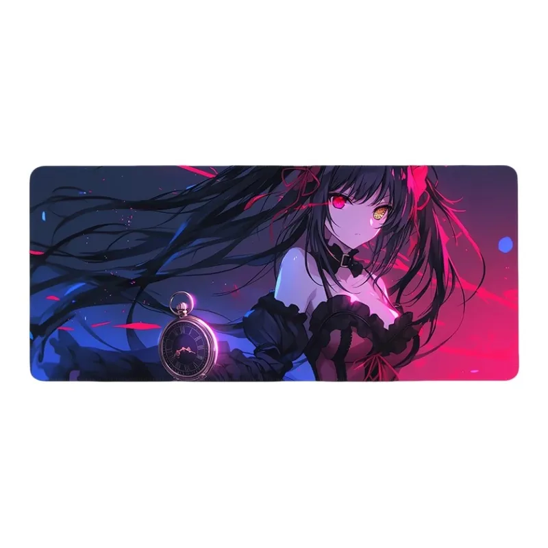 DANYIN Kurumi Tokisaki Extra Large Esports Computer Table Mats Anime Keyboard Pad Mouse Pads-15