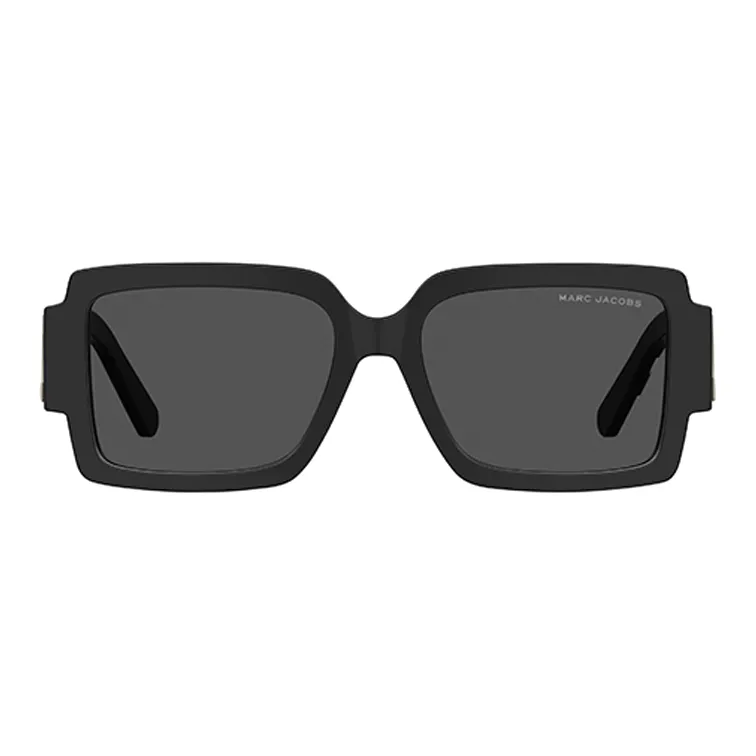 MARC JACOBS Acetate Irregular Shape Sunglasses Unisex Black-1