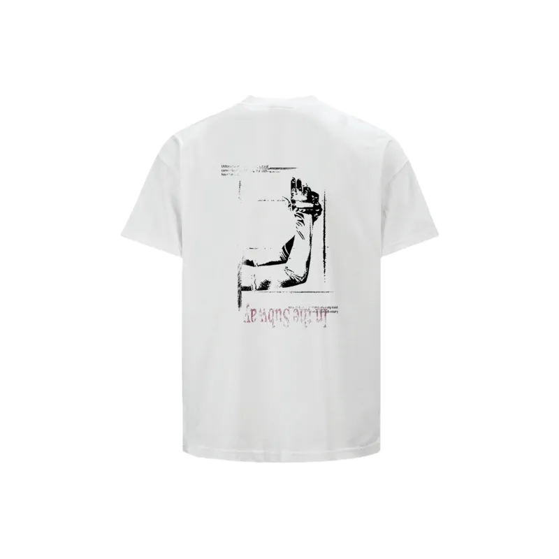 DAND T-Shirts Unisex White-1