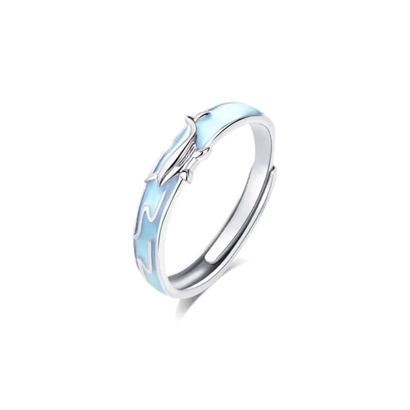 KUMET Sterling Silver Rings Unisex-5