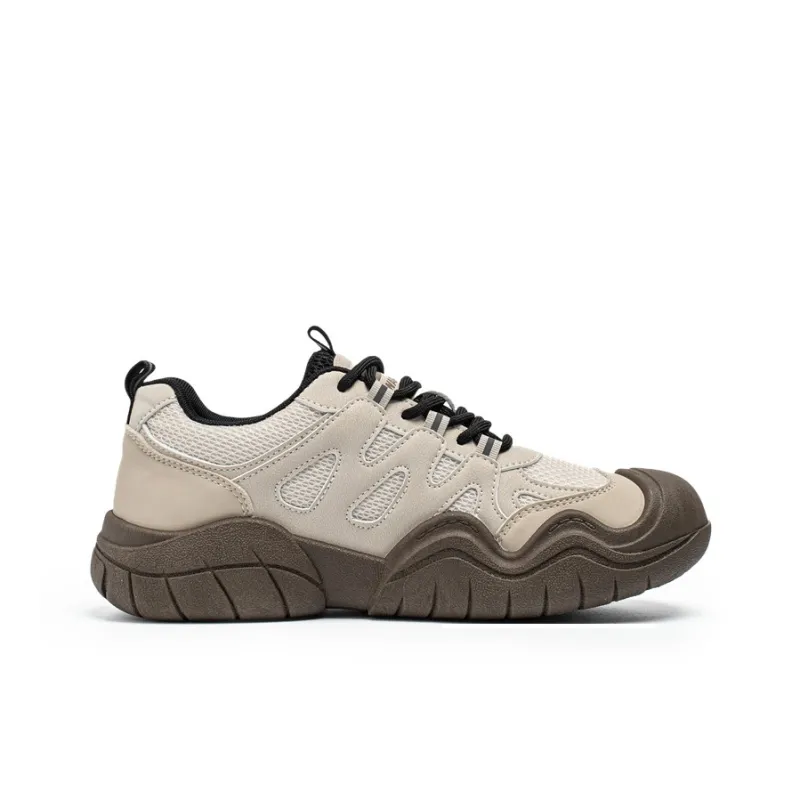 Warrior Slip Resistant, Abrasion Resistant, Lightweight Low Top Hiking Shoes Men's Khaki-1