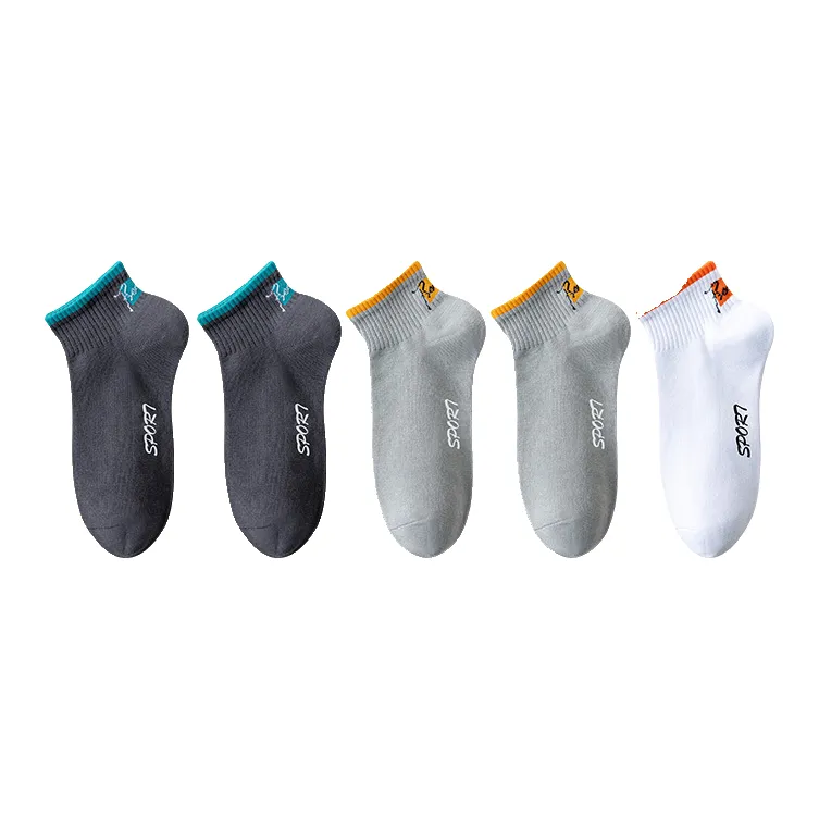 Cotton Gene No Show Socks Men's 5 Pack-2