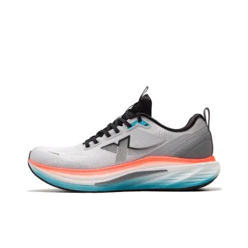 XTEP Shock Absorbers With Slip Resistant Features Low Top Casual Training Running Shoes Men's Gray