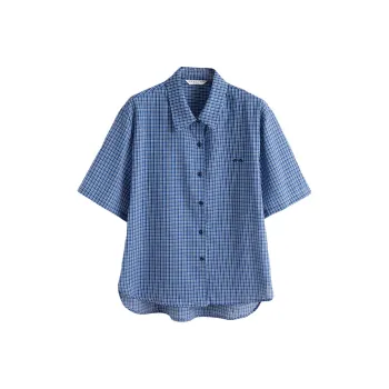 Tonlion Shirts Women's Blue