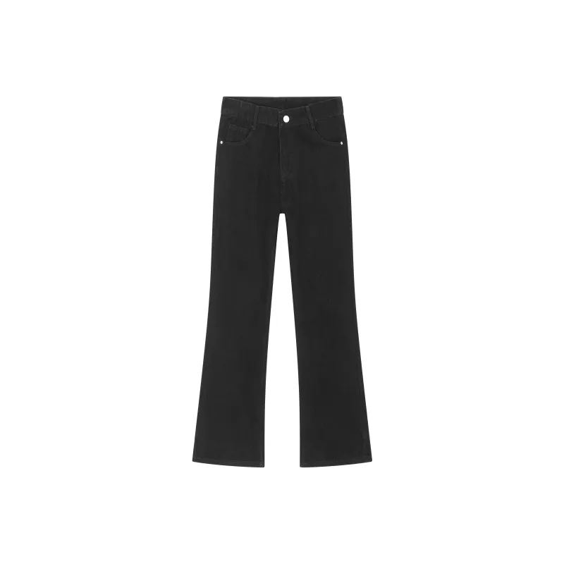 KIRHNE Jeans Unisex Black-4