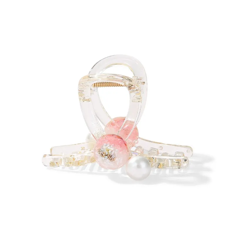 DODOGOGO PC Resin, Pearl Hair Clips Women's-0