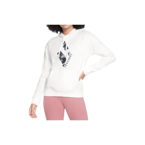 Skechers Sketch Sweat Magnolia Dreams Sweatshirt Women's White WSL