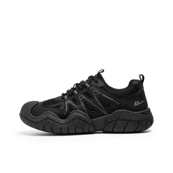 WARRIOR Hiking / Trekking Shoes Men Low Top Gray